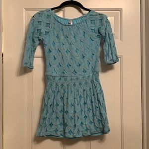 Cute lace vacation dress or dinner dress